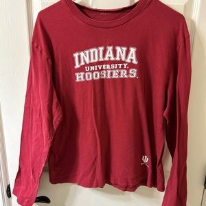 Indiana University long sleeve t shirt.  Size small.